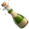 Bottle With Popping Cork emoji on Apple